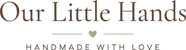 Our Little Hands – Handmade family brand logo
